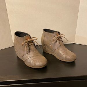 Toms Kala Wedge Bootie womens 7